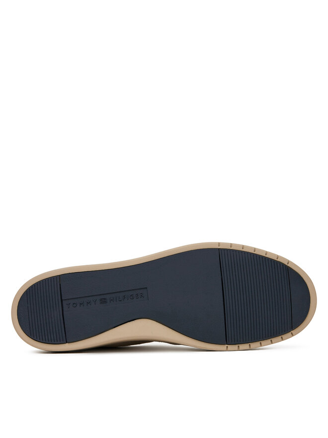 Полуботинки Modern Light Suede Moc Toe Shoe FM0FM05501 Tommy Hilfiger, бежевый — фото 4