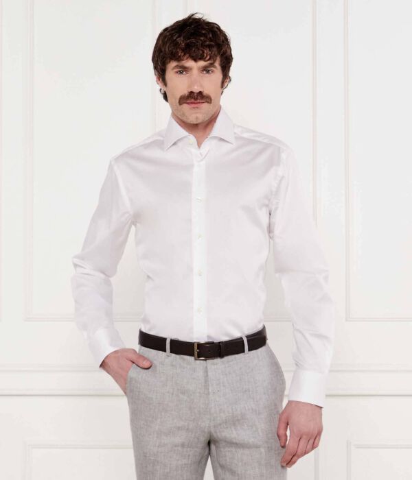 

Рубашка ла-сити Slim fit Van Laack, белый