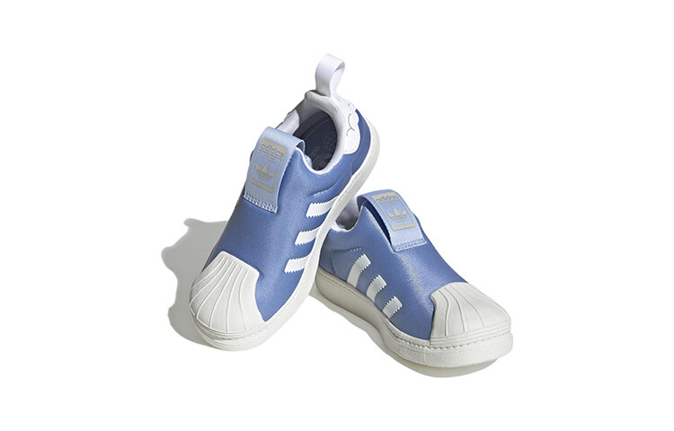 Кроссовки Adidas Moomin X Superstar 360 J 'Moomintroll' — фото 3