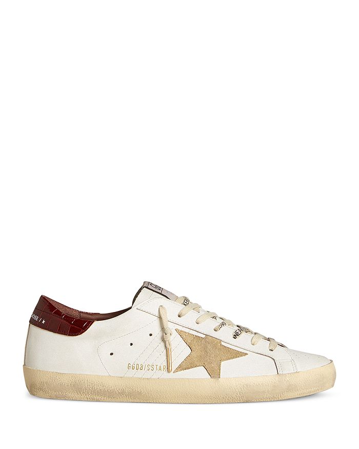 

Мужские кожаные кроссовки Super Star Golden Goose, белый