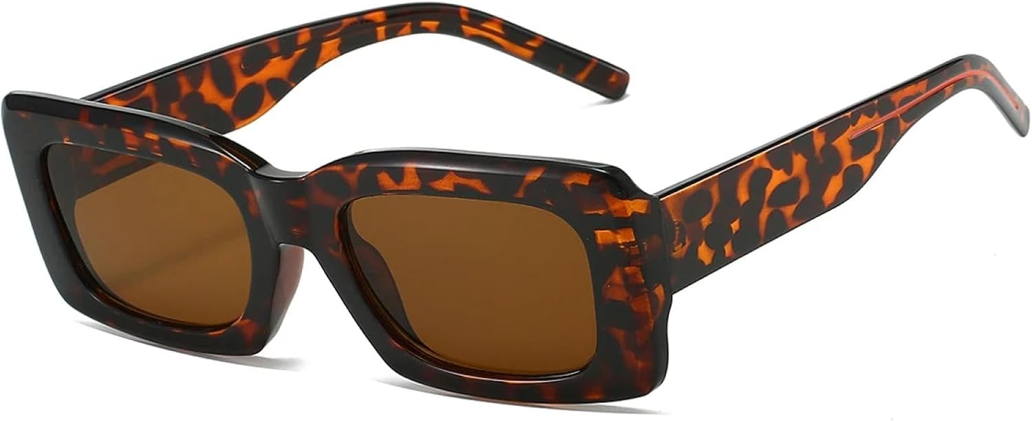 

Солнцезащитные очки с защитой от УФ-излучения UV400 | Модные женские очки | Линзы конфетных цветов для занятий спортом на открытом воздухе и вождения DSVIGF, Leopard-brown