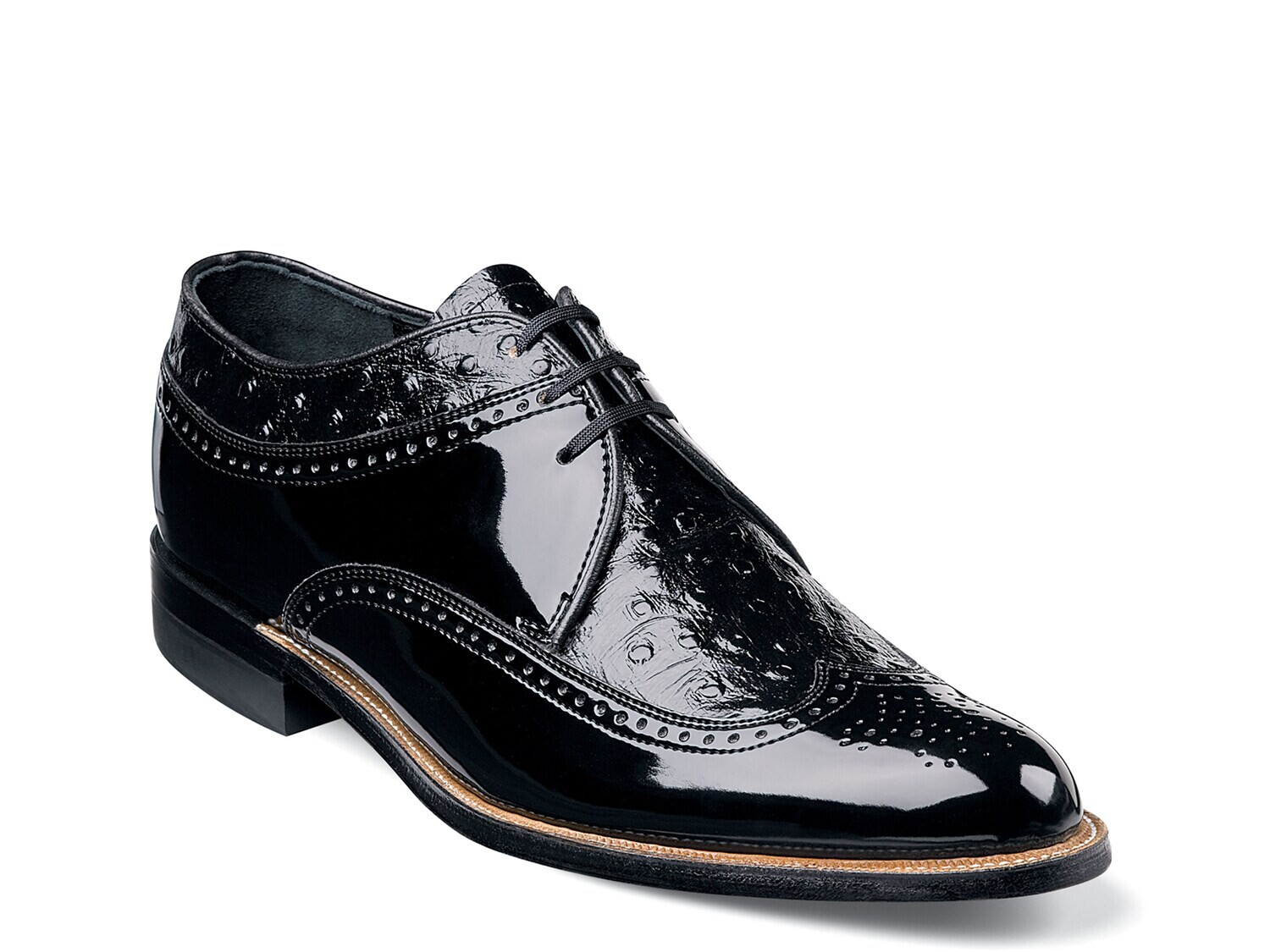 

Туфли-оксфорды Stacy Adams Dayton Ostrich, черный