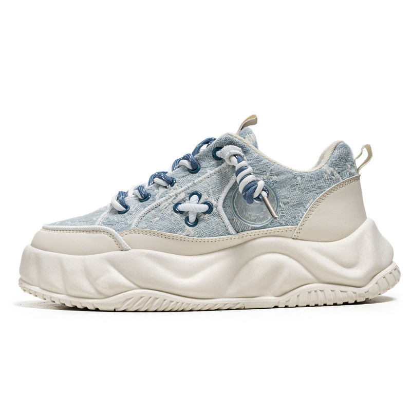 

Bull charm Мужские низкие повседневные туфли бежево-голубые, цвет Beige Blue