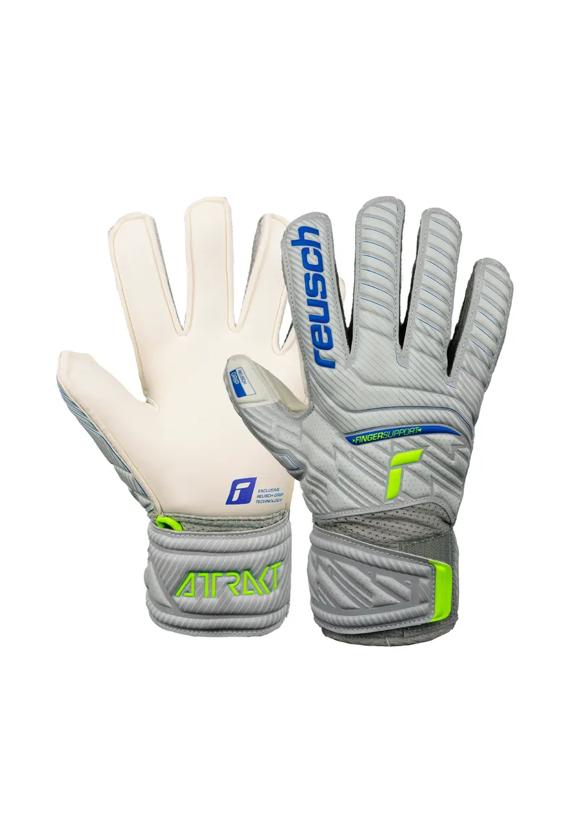 

Вратарские перчатки Reusch "Attract Grip Finger Junior", для всех поверхностей игрового поля, белый