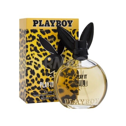 

Туалетная вода Play It Wild для женщин, 6 мл, фруктовая, 60 мл, Playboy