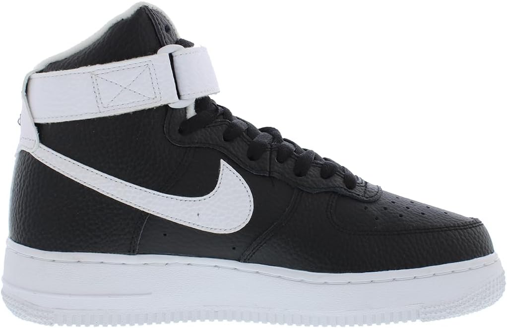 Мужские кроссовки Nike Air Force 1 '07 High, черно-белый — фото 3