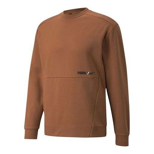 

Свитер winterized crew logo 'tan' Puma, бежевый