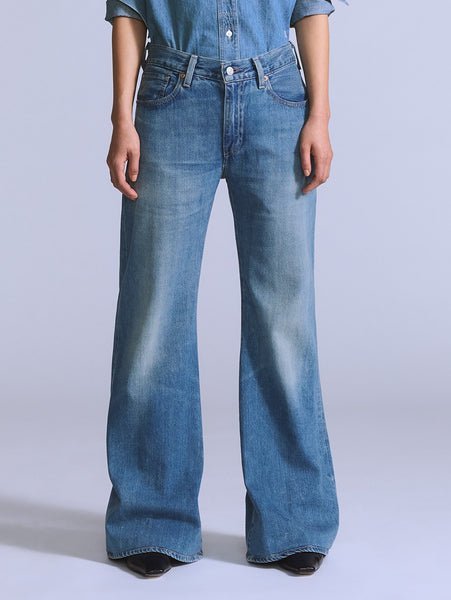Джинсы BLUETAB CARVE Relaxed, цвет индиго, средний размер, произведено в Японии Levi's, Medium Indigo - Worn In