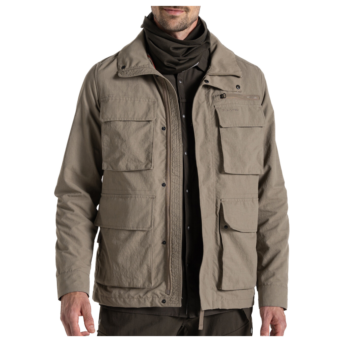 

Повседневная куртка Craghoppers Nosilife Adventure Jacke IV, цвет Pebble