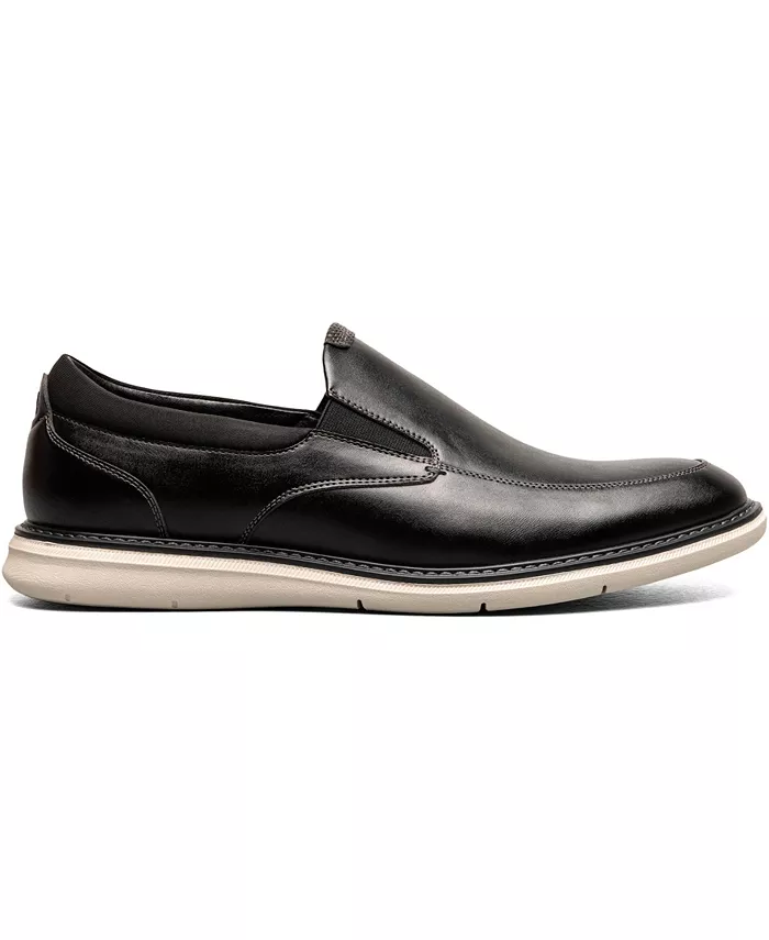 Мужские мокасины Chase Moc Toe Slip On Nunn Bush, черный — фото 3