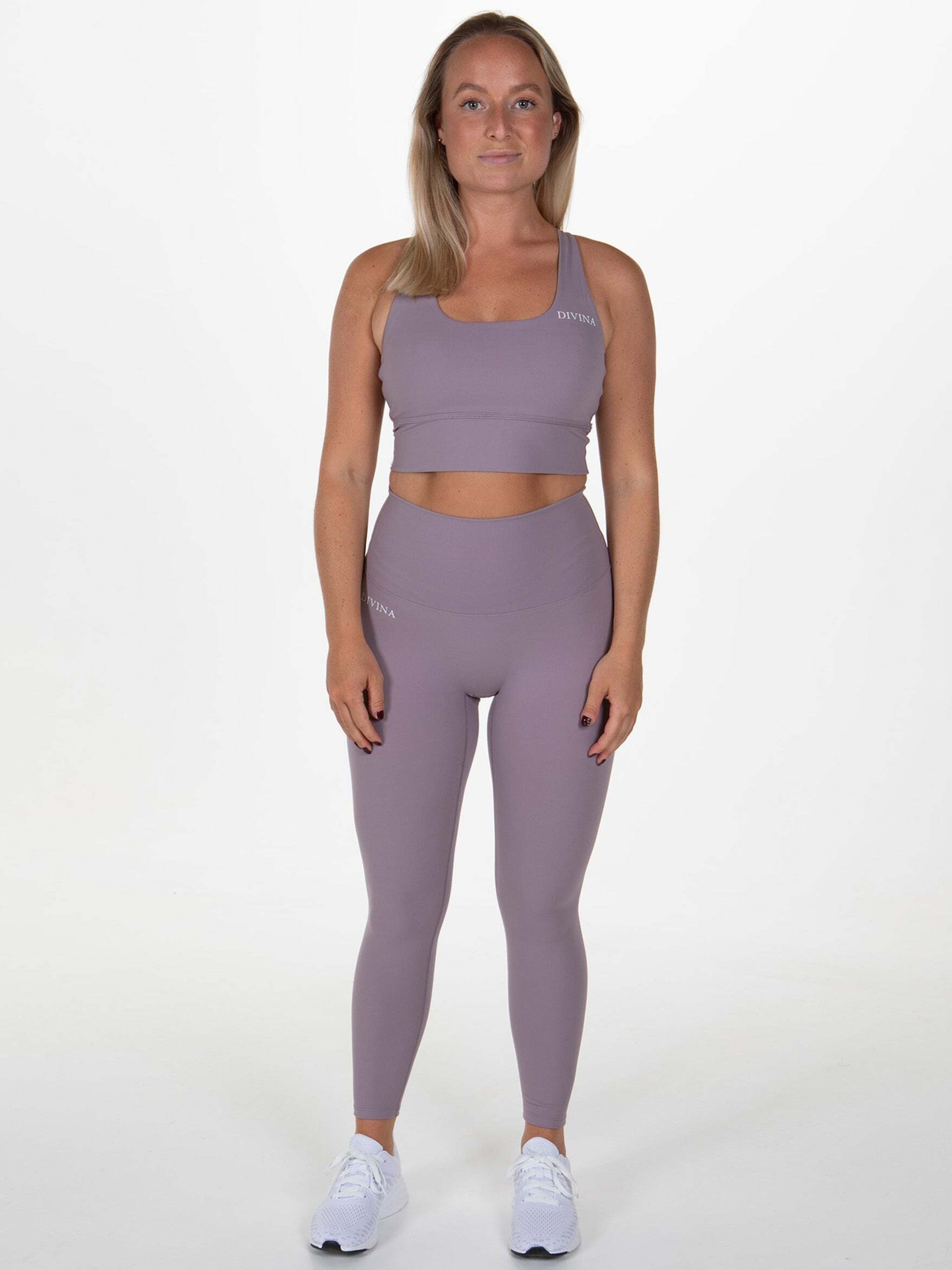 

Divina Спортивный бюстгальтер-бралетт 'Ortus' в светло-фиолетовом