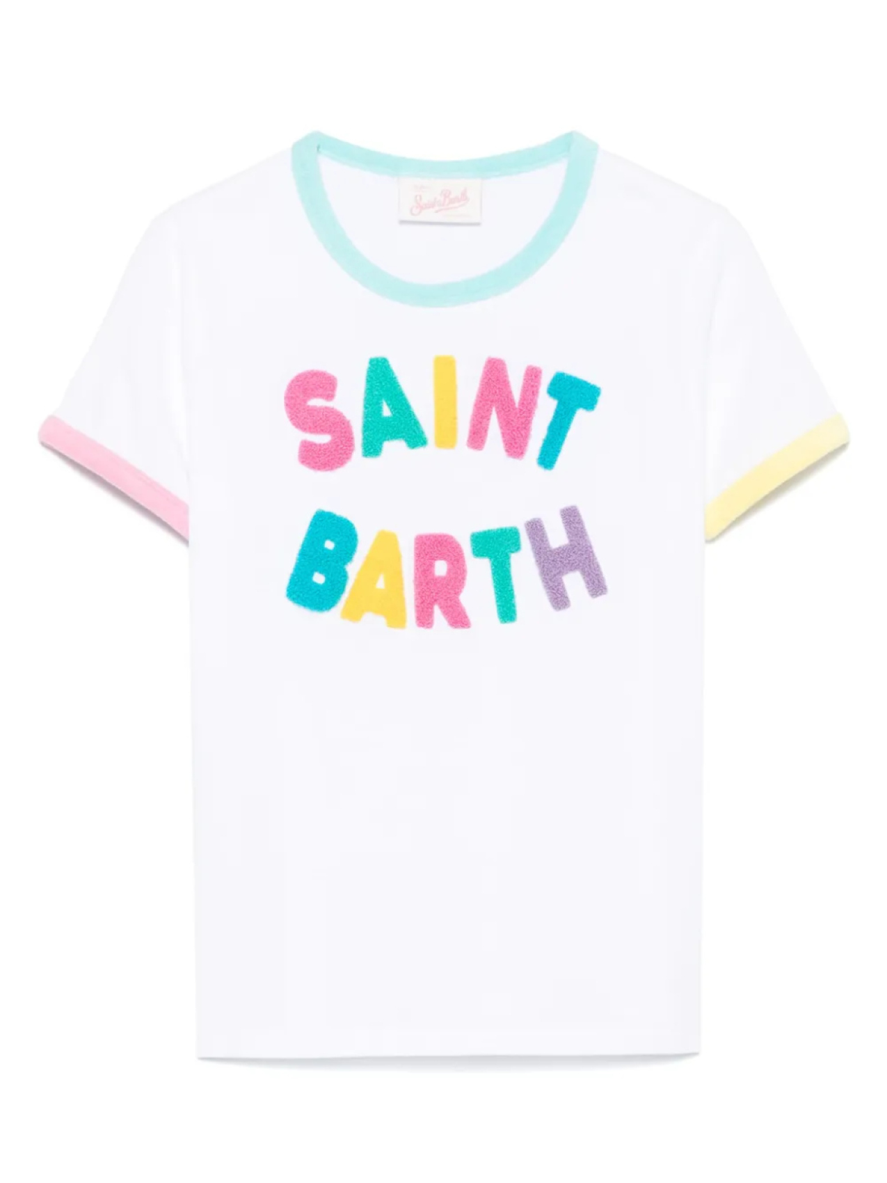 

Футболка MC2 Saint Barth Kids Elly String, белый
