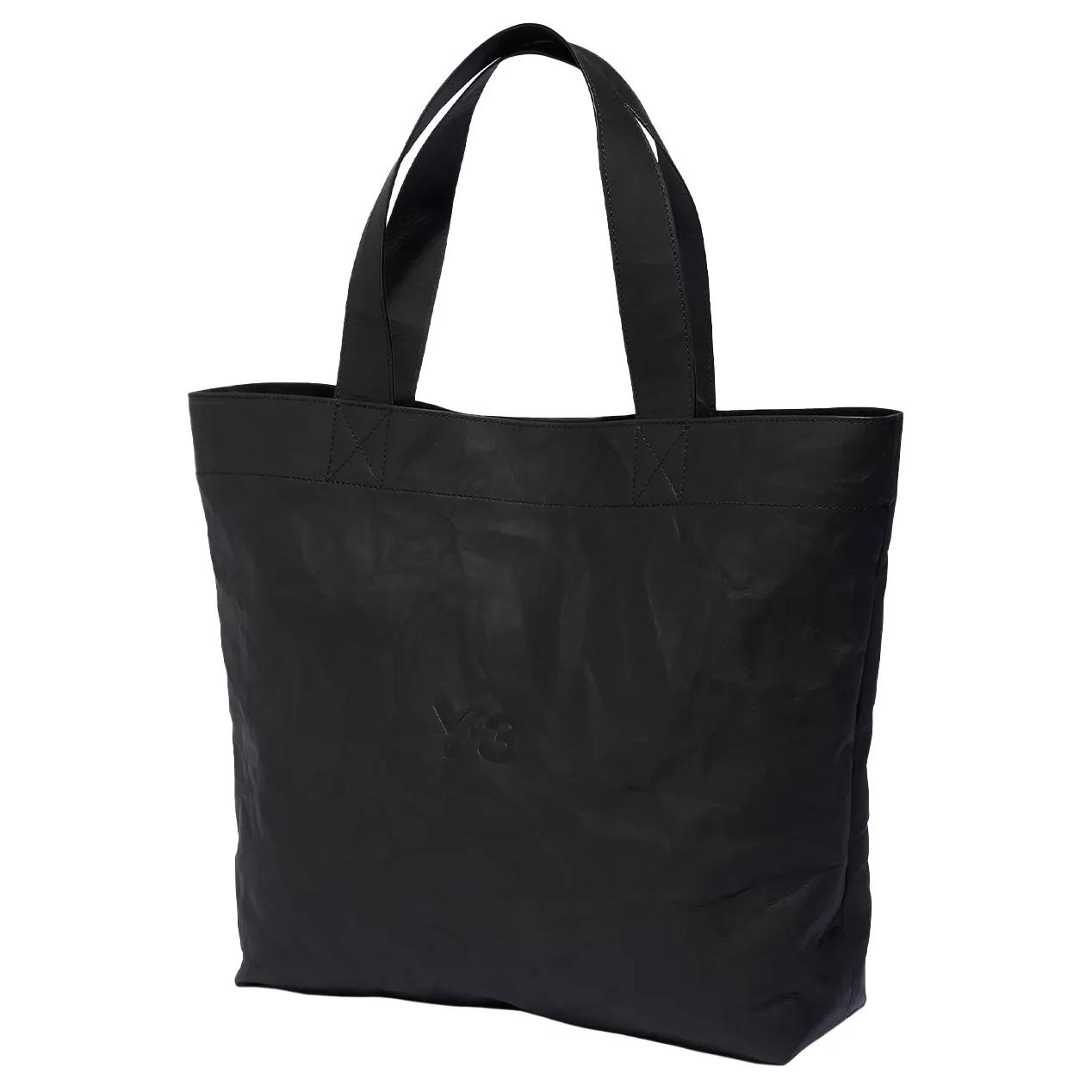 

Y-3 Сумка-тоут с принтом логотипа Y 3, Black