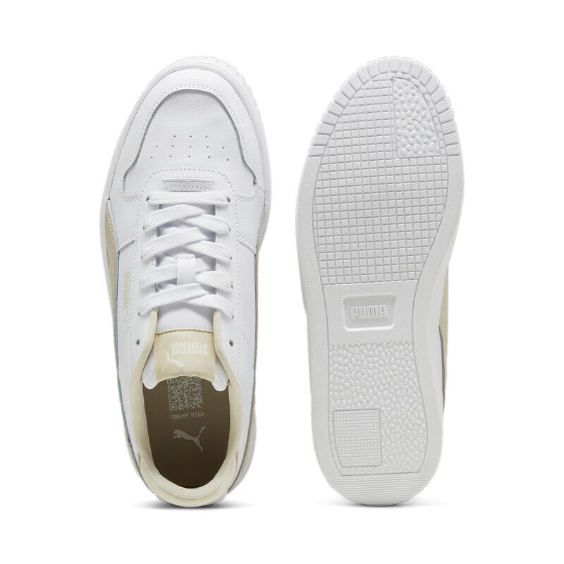 Женские кроссовки Carina Street PUMA White Putty Beige — фото 4