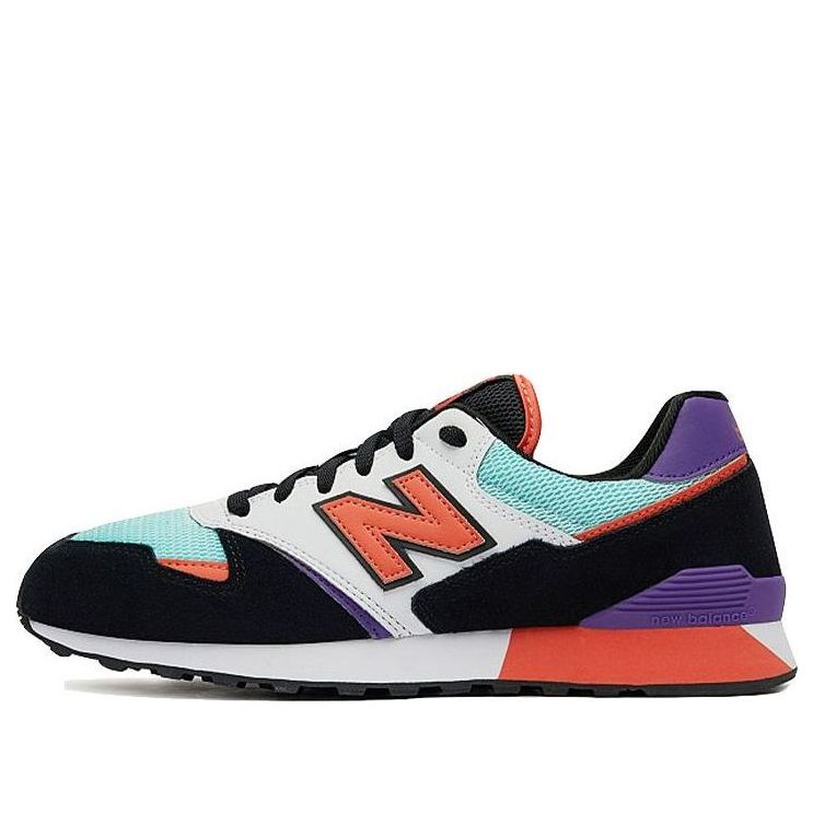 

Беговые кроссовки New Balance 446 Series Retro Black Red Purple, красный