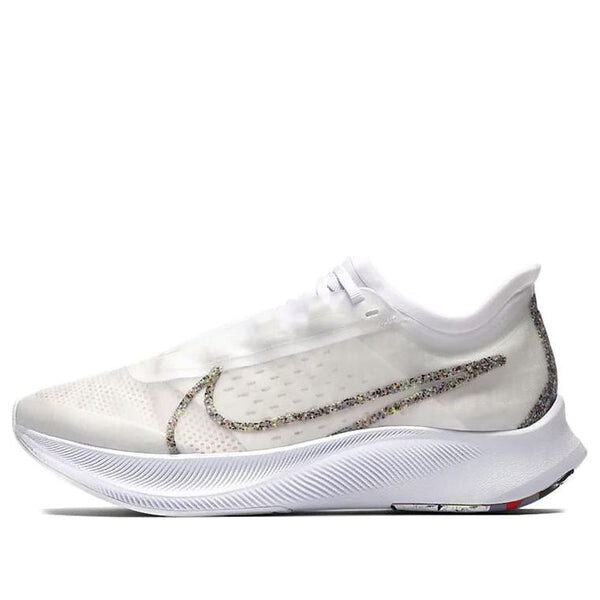 Кроссовки zoom fly 3 aw Nike, белый