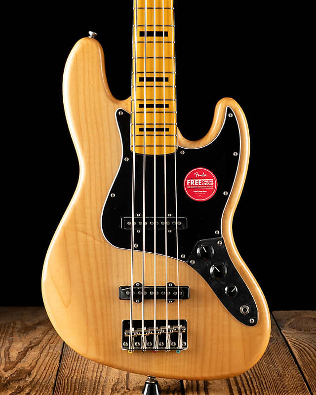 

Басс гитара Squier Classic Vibe '70s Jazz Bass V - Natural - Free Shipping