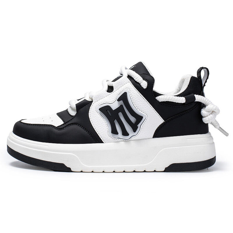 

Кроссовки Pnj Skateboarding Shoes Unisex Low-top White/Black, белый/черный