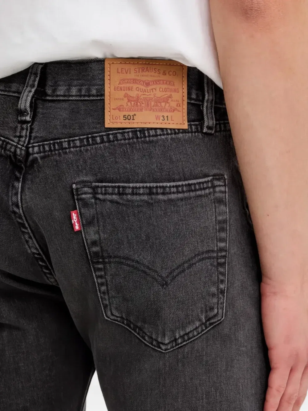 Шорты 501 Levi's, серый — фото 4