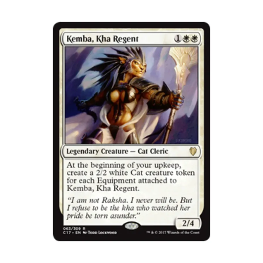 

CCG Кемба, Кха Регент (справа), MTG - Commander 2017