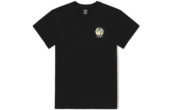 

Футболка flower t-shirt 'black' Vans, черный