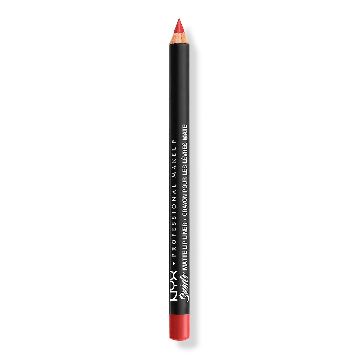 

Матовый карандаш для губ Suede Matte Lip Liner Velvet Soft Vegan Lip Pencil NYX Professional Makeup, Kitten Heels (bright red)