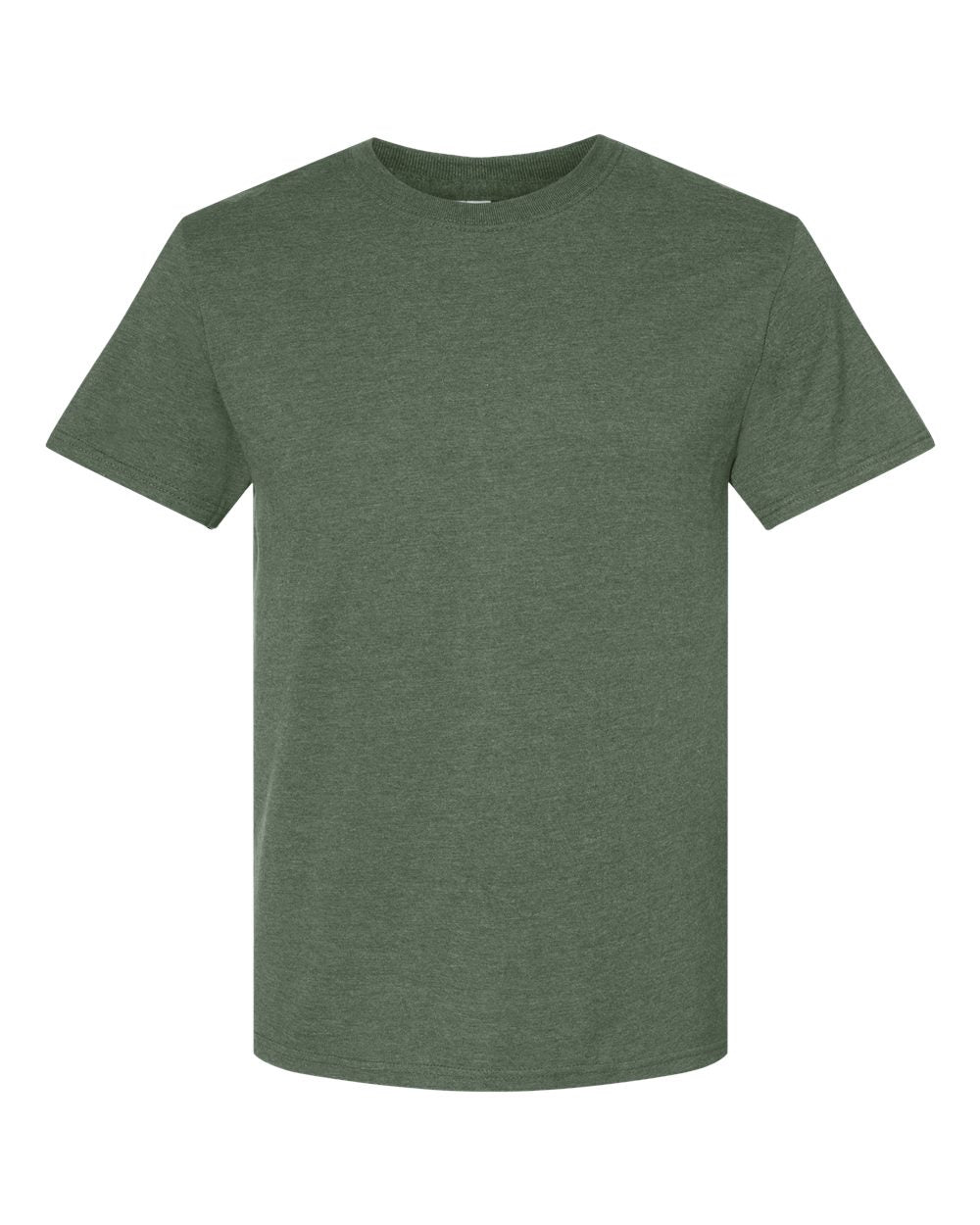 

Футболка из пряжи Ring-Spun премиум-класса JERZEES, цвет military green heather