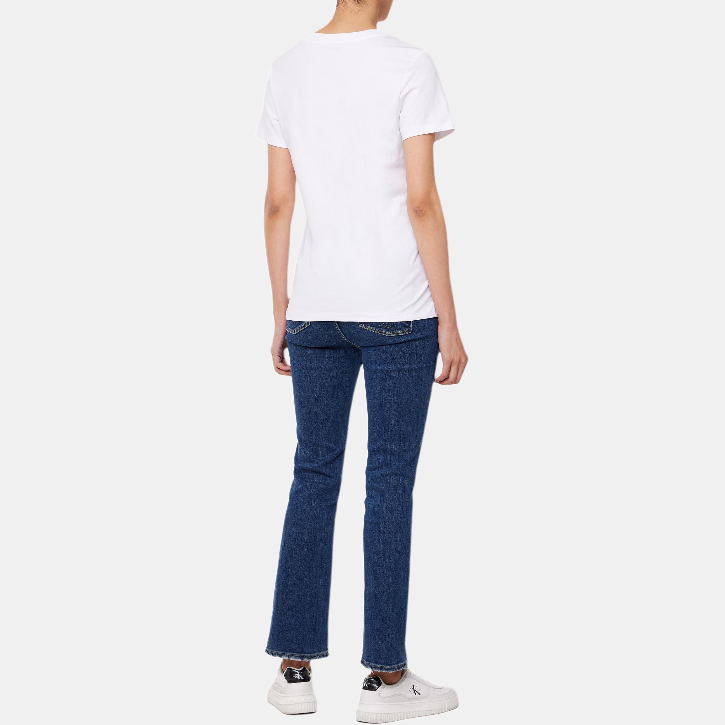 Calvin Klein Футболка женская белая — фото 4