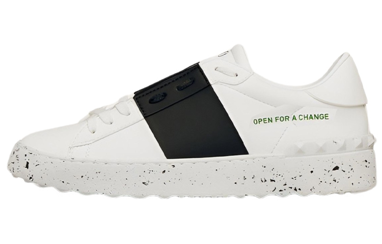 Valentino Женские кроссовки Open For A Change «Белые и черные»