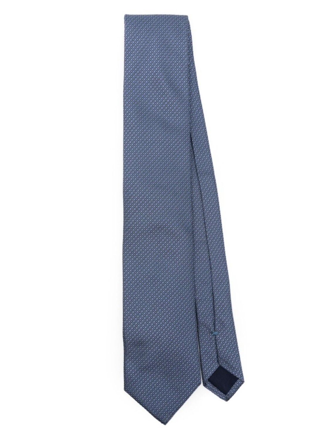 

Corneliani шелковый галстук с жаккардовым узором, синий