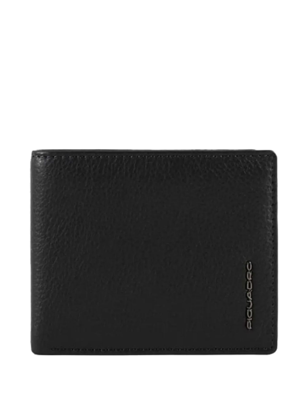 

Кошелек с логотипом PIQUADRO, черный