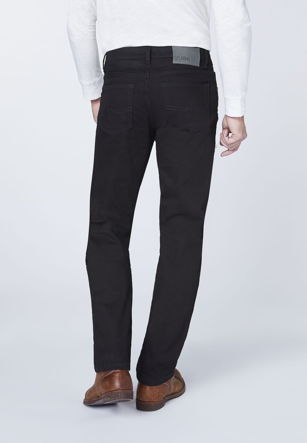 

Джинсы прямого кроя Oklahoma Premium, цвет Black Denim