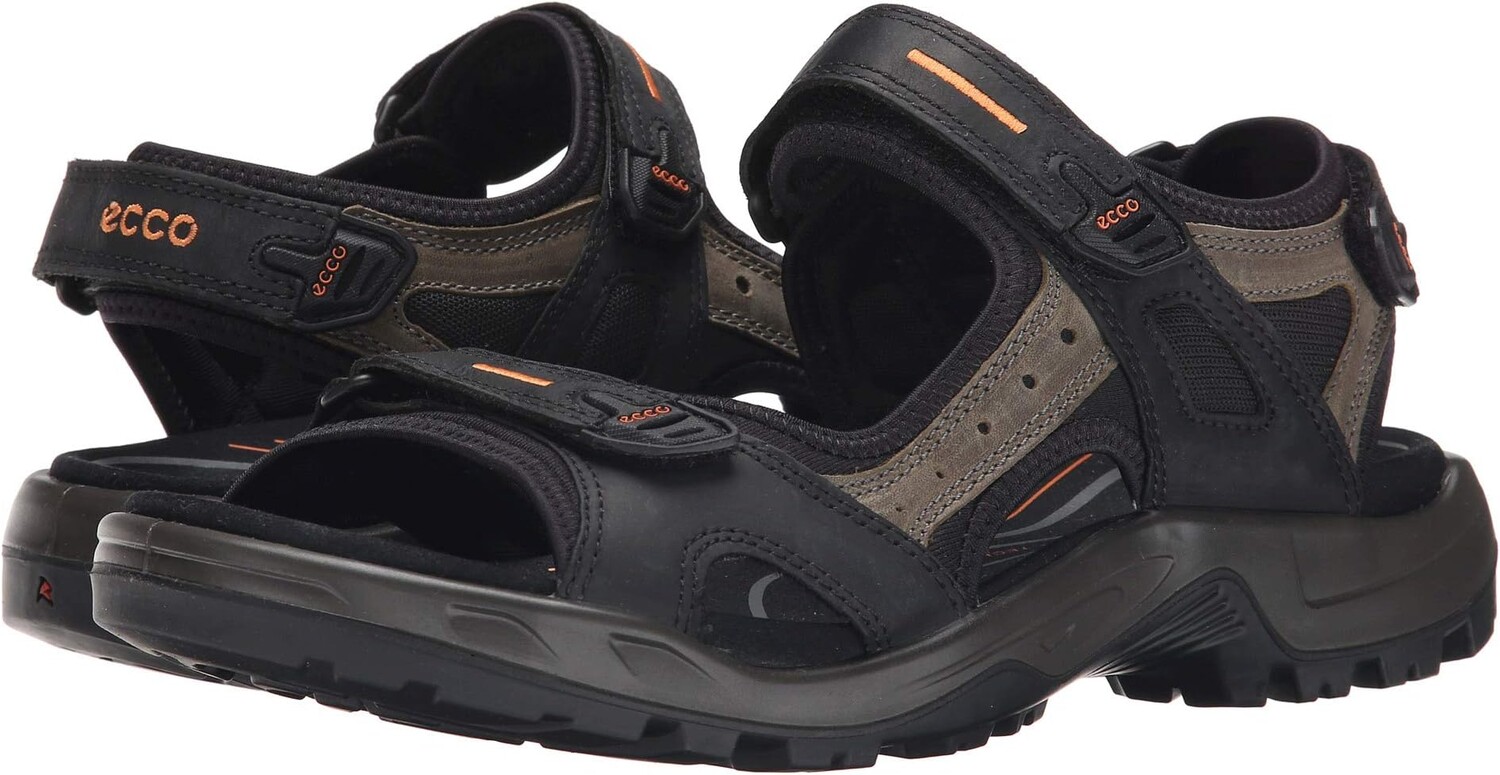 

Сандалии Yucatan Sandal ECCO Sport, цвет Black/Mole/Black