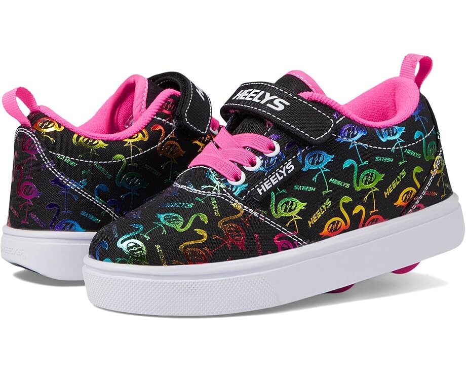 

Кроссовки Heelys Pro 20 X2, цвет Black/Pink/Rainbow