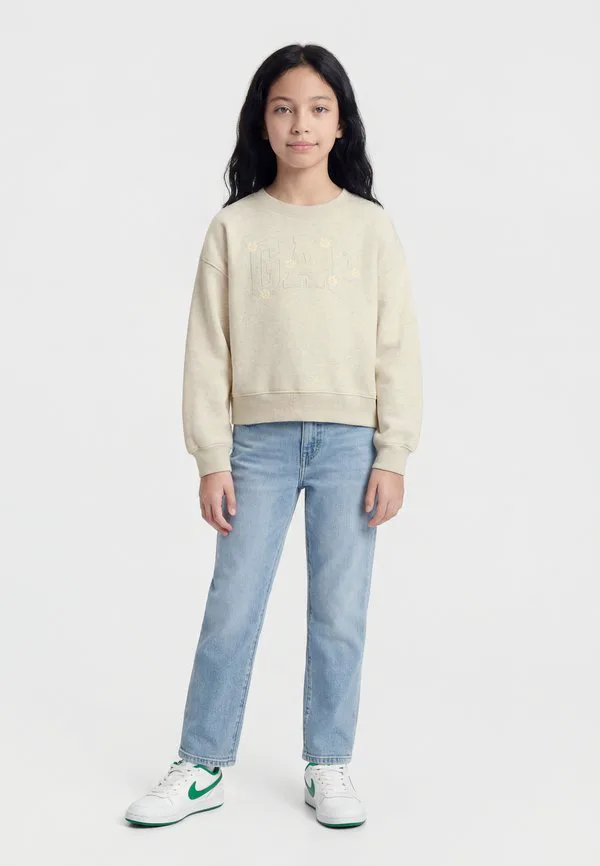 Толстовка crew Gap, Light Grey Heather