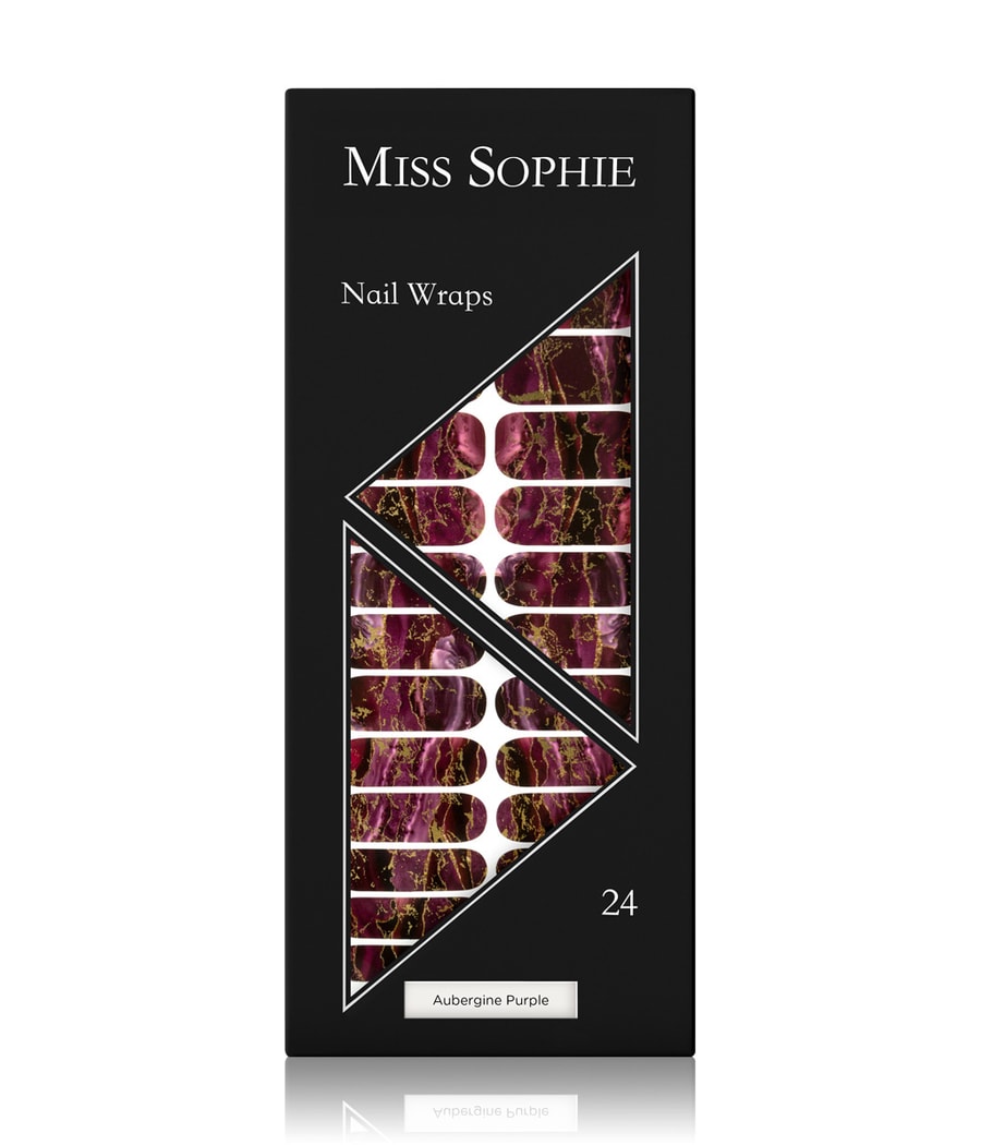 

Фольга для ногтей Miss Sophie Aubergine Purple, Muster mit Metallic, 20g