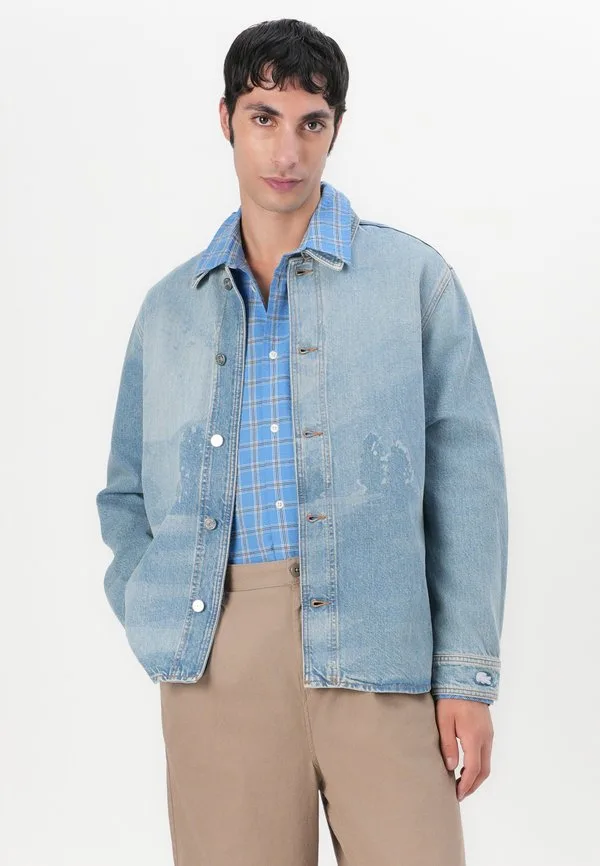Рубашка Lacoste, Washed Bleach — фото 4