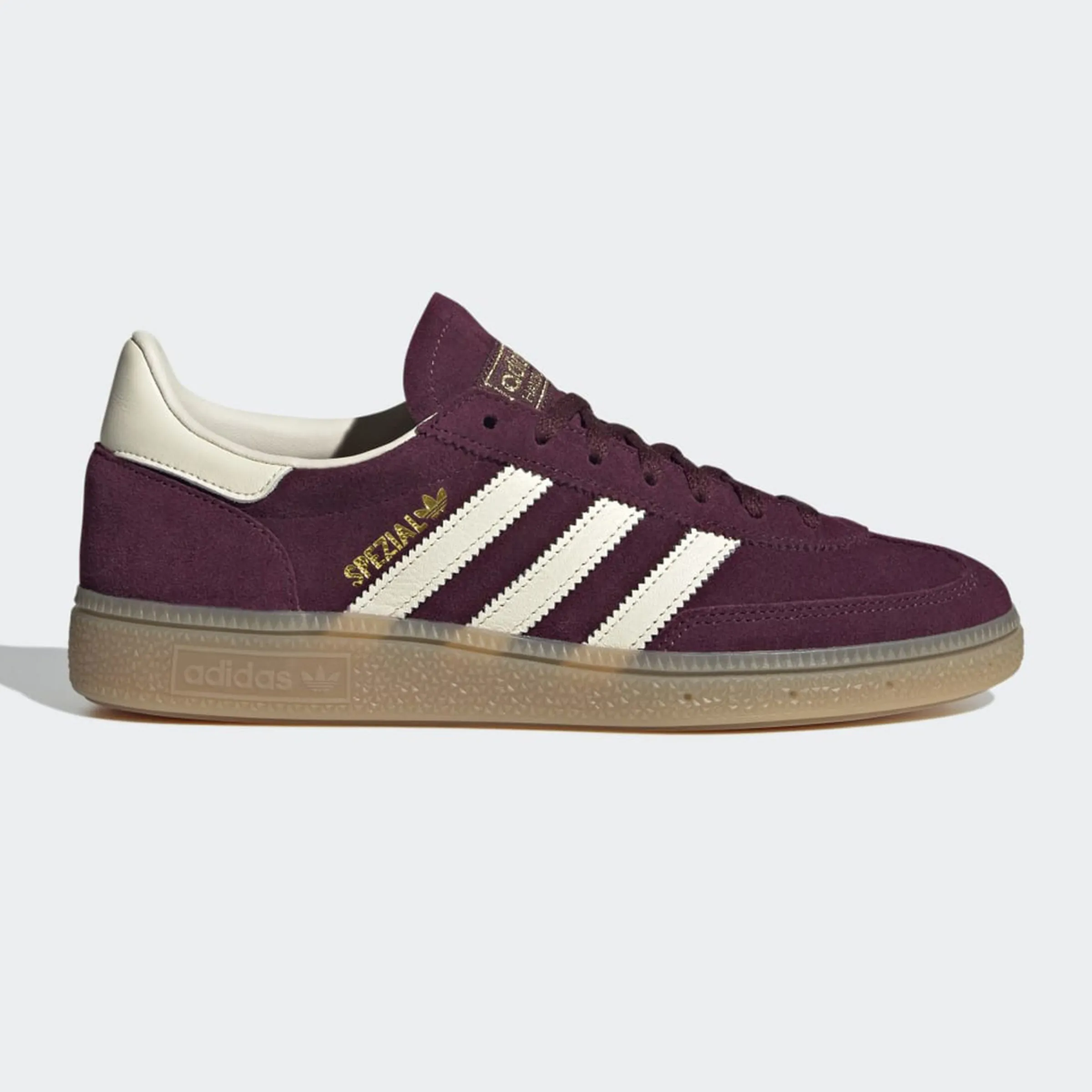 Женские повседневные кроссовки Handball Spezial Adidas, бордовый