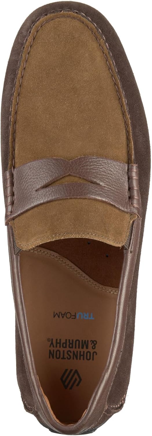 Мокасины Johnston Murphy Cort 2.0 Penny Slip-On Johnston & Murphy, коричневый — фото 2
