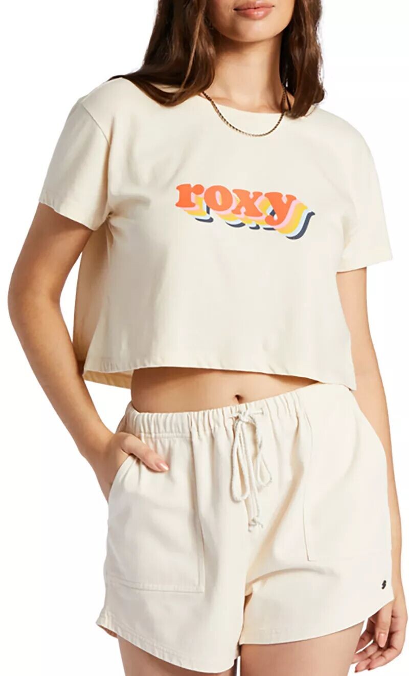 

Женская футболка Roxy в стиле ретро