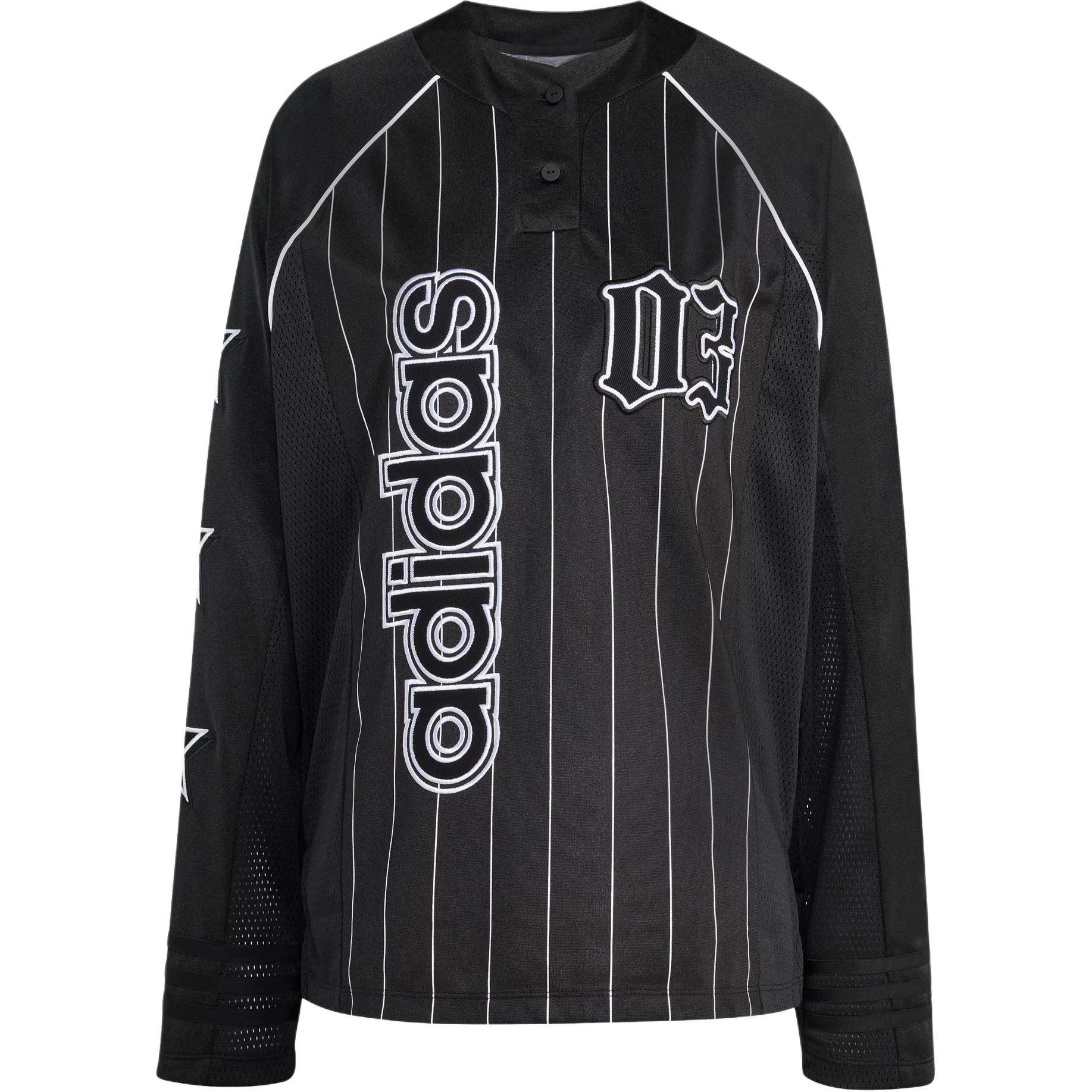 

Футболка с рукавом реглан женская Adidas Originals, черно-белый, Черный, Футболка с рукавом реглан женская Adidas Originals, черно-белый