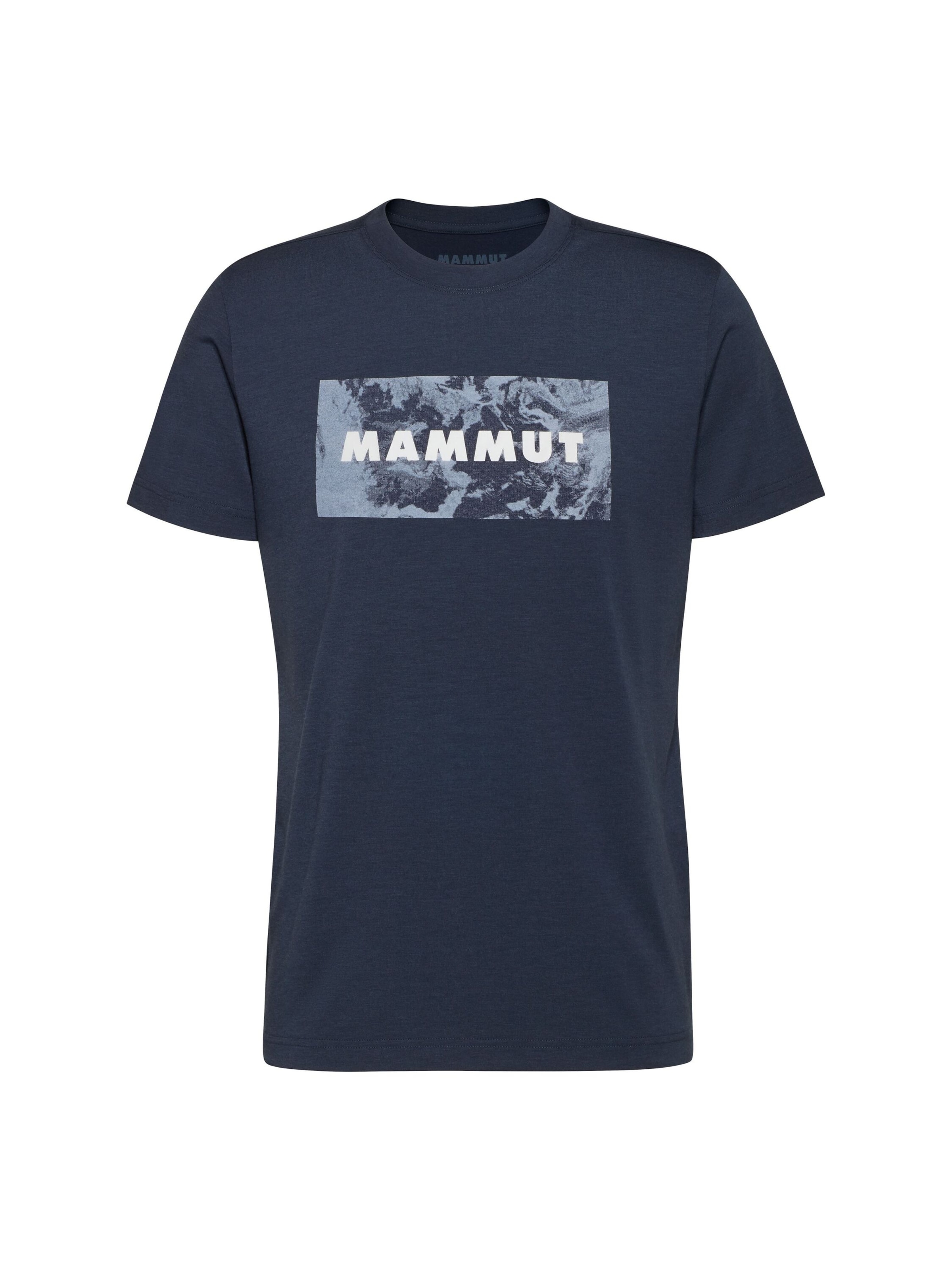 

MAMMUT Футболка 'Trovat' в цвете Marine Blue, Light Blue
