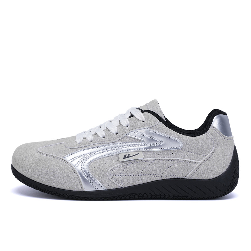 

German Army Trainers Slip Resistant, Abrasion Resistant, Breathable, Lightweight Coverage Low top Casual Shoes WARRIOR, серый серебро