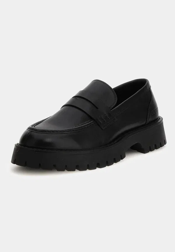 Мокасины Gorizia moc slip ons Guess, чёрный — фото 2