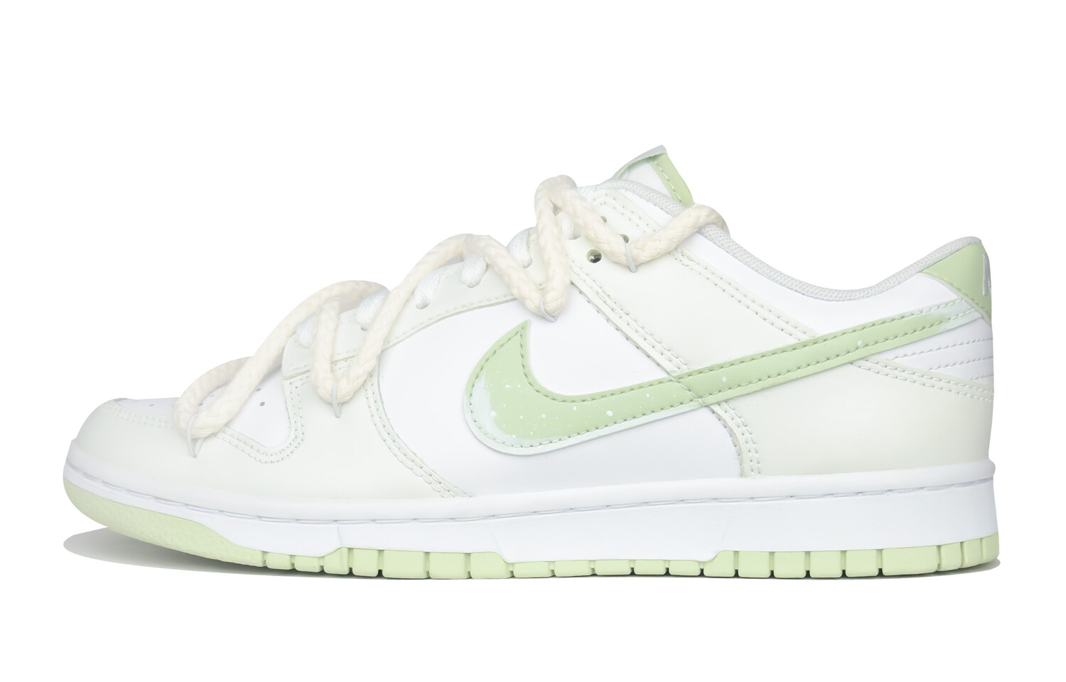 

Кроссовки Nike Dunk Skateboard Shoes Men Low-Top Green White, Зеленый, Кроссовки Nike Dunk Skateboard Shoes Men Low-Top Green White