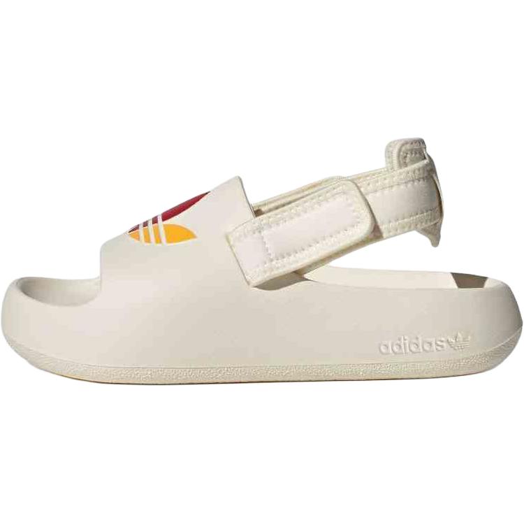 

Детские сандалии ADIFOM ADILETTE с низким верхом, устойчивые к истиранию, для подростков Adidas Originals, белый