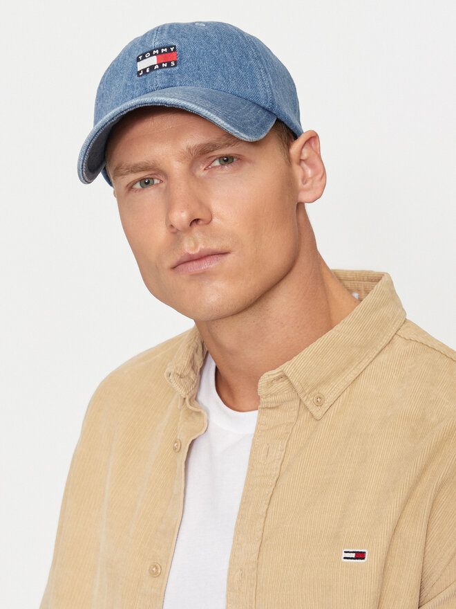 

Бейсболка Tommy Jeans Baseball sapka, синий