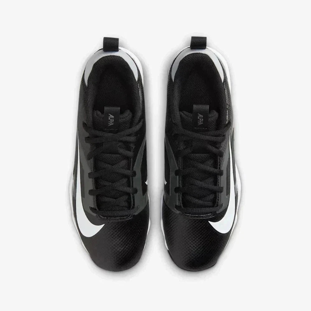 Мужские детские футбольные бутсы Nike Alpha Ace 4 Shark FQ4012-001, черные, GBNC1554 — фото 3
