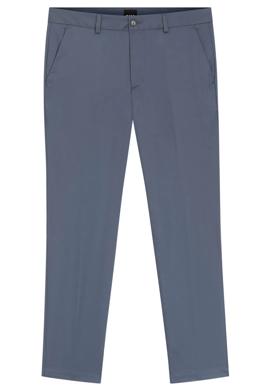 Брюки-чиносы Boss Slim fit Kaiton синего цвета