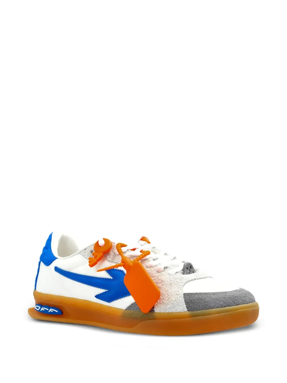 Кроссовки с боковыми панелями, завершающие игровой процесс Off-White, белый — фото 2